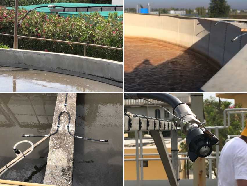 Abbattimento Odori Depuratore - Floating Barrier